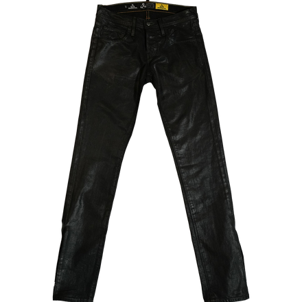 OMERTÀ "TRIPLE O" WAX JEANS SLIM FIT